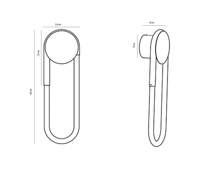 Бра Канто Kink Light 08273,33(4000K)