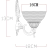 Бра Arte Lamp Fedelta A5861AP-1WG