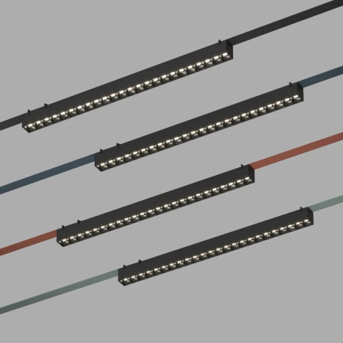 Светильник на шине Denkirs BELTY GRILL DK5573-BK