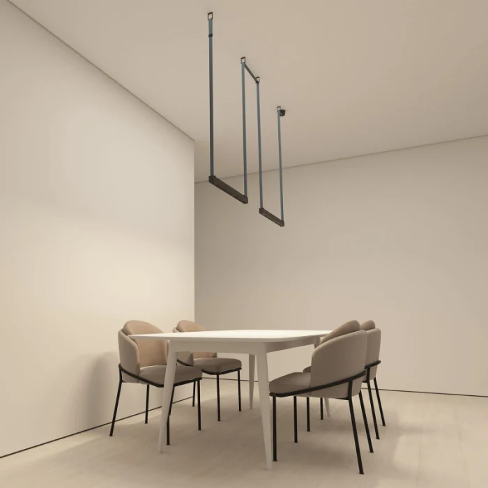 Светильник на шине Denkirs BELTY GRILL DK5573-BK