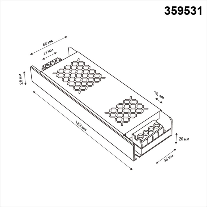 Выносной драйвер NOVOTECH DRIVE 359531