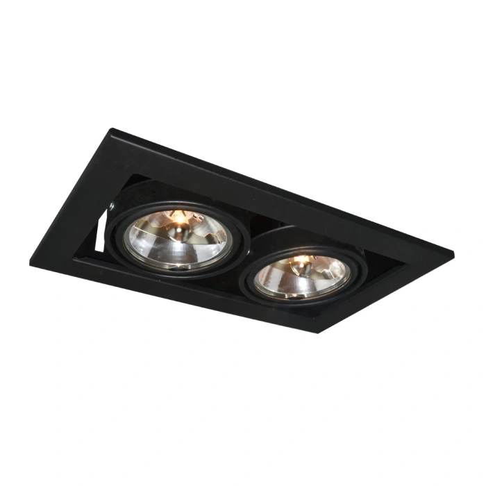 Встраиваемый светильник Arte Lamp Technika A5930PL-2BK