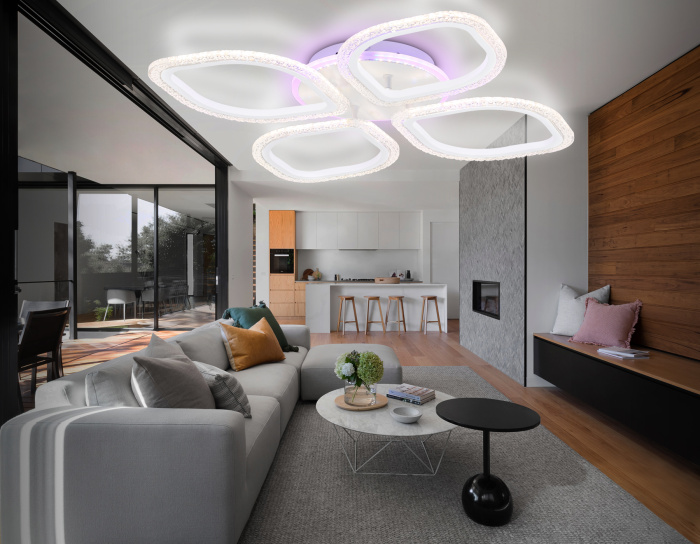 Потолочный светодиодный светильник с пультом Ambrella light FA4501