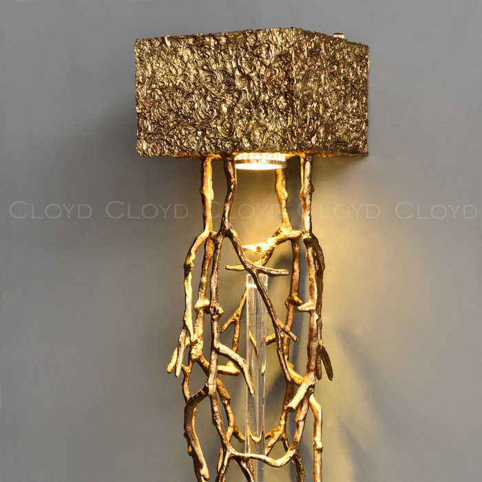 Бра Cloyd SALAZAR W1 / выс. 85 см - латунь (арт.20298)