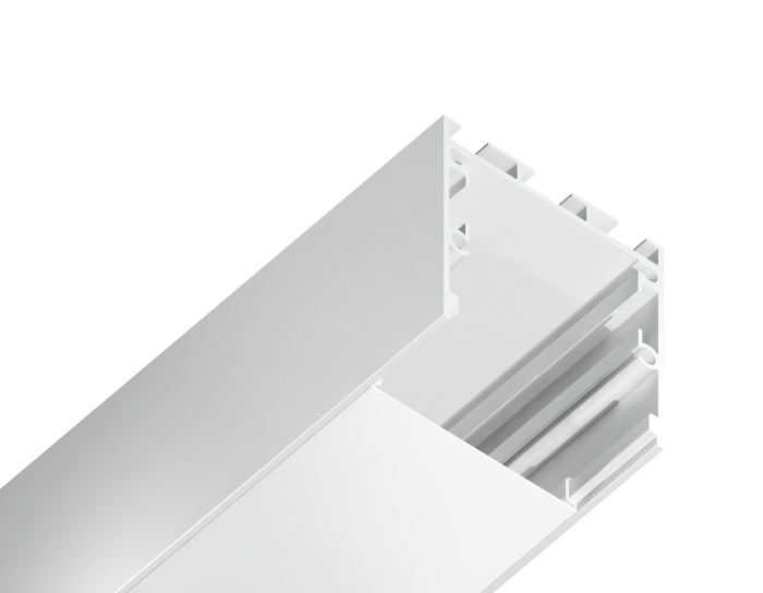 Алюминиевый профиль накладной/подвесной "Profile System" 35*35 для светодиодной ленты до 26мм Ambrella light GP2550WH