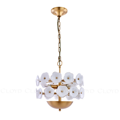 Люстра Cloyd EFIOPIA C4 / Ø38 см - латунь (арт.11441)