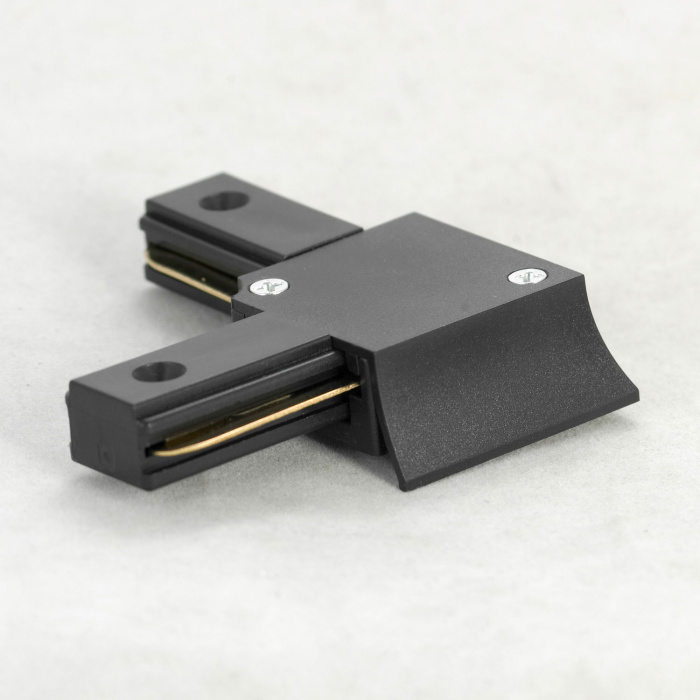 Угловой коннектор черный 10325