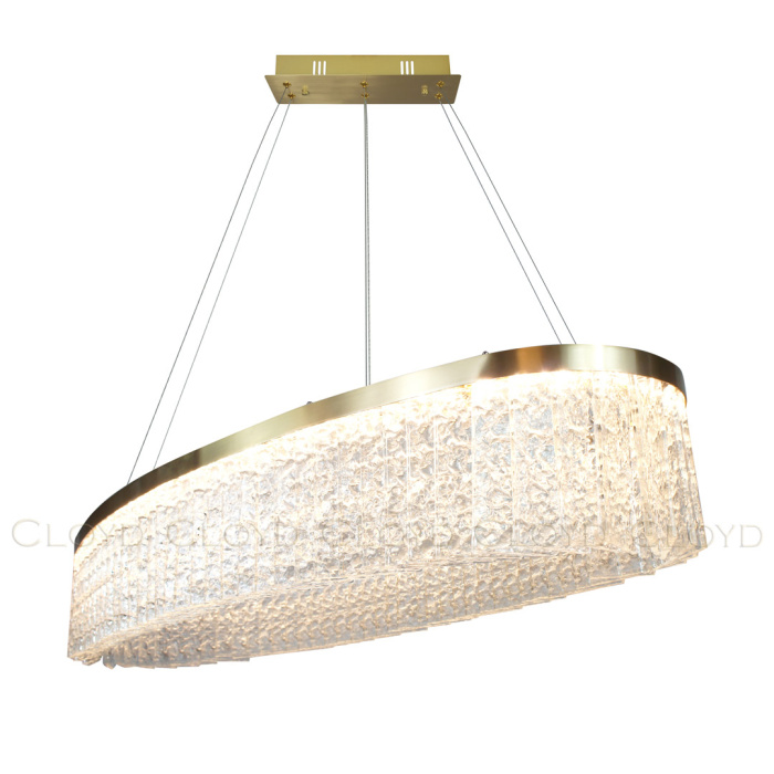 Люстра Cloyd PERGAM C1 / L108 см - латунь (арт.10881)