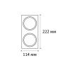 Рамка Italline IT08-8034 black