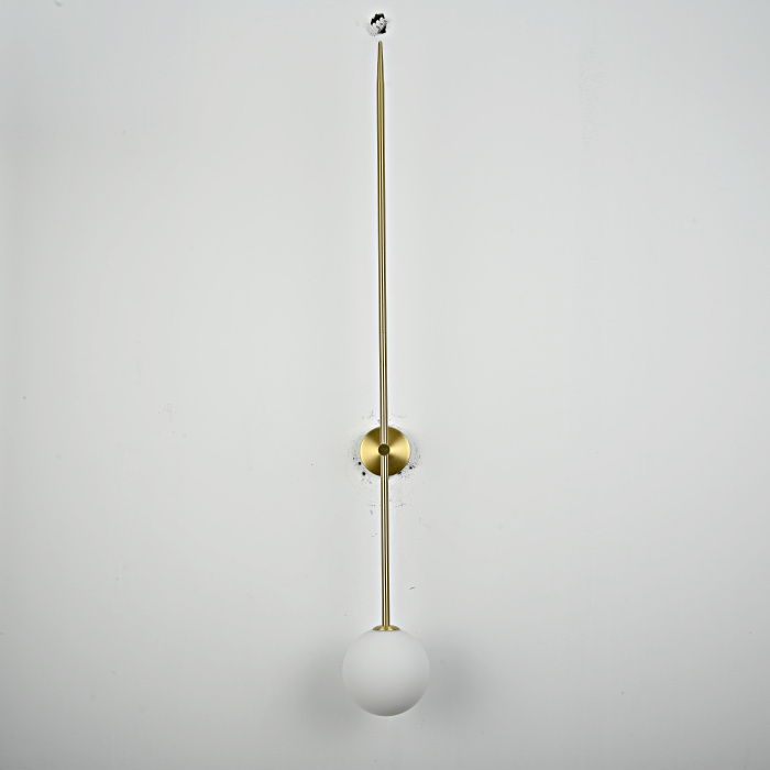 Настенный светильник LINES Ball 100 Gold ImperiumLoft