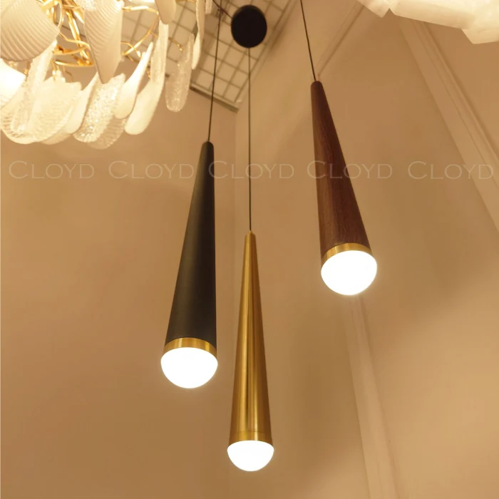 Подвесной светильник Cloyd MILVUS-A P1 / латунь (арт.11146)