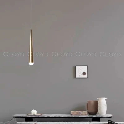 Подвесной светильник Cloyd MILVUS-A P1 / латунь (арт.11146)