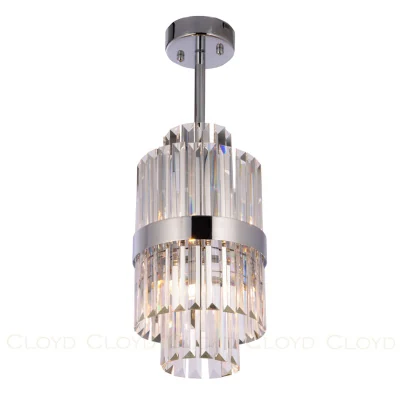 Подвесной светильник Cloyd BROTIGAN-A P4 / Ø20 см - хром (арт.10558)