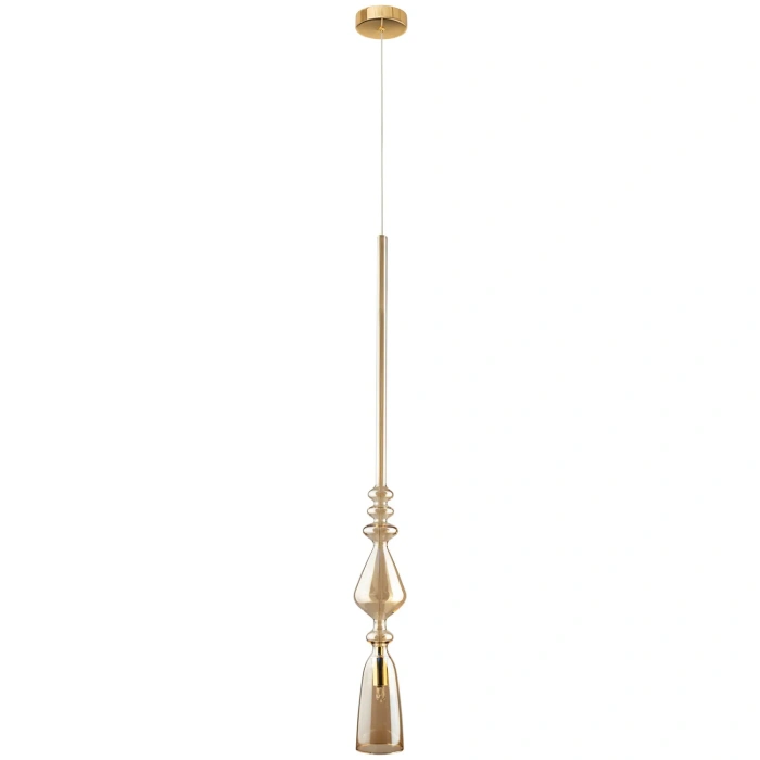 Светильник подвесной Crystal Lux LUX NEW SP1 B AMBER
