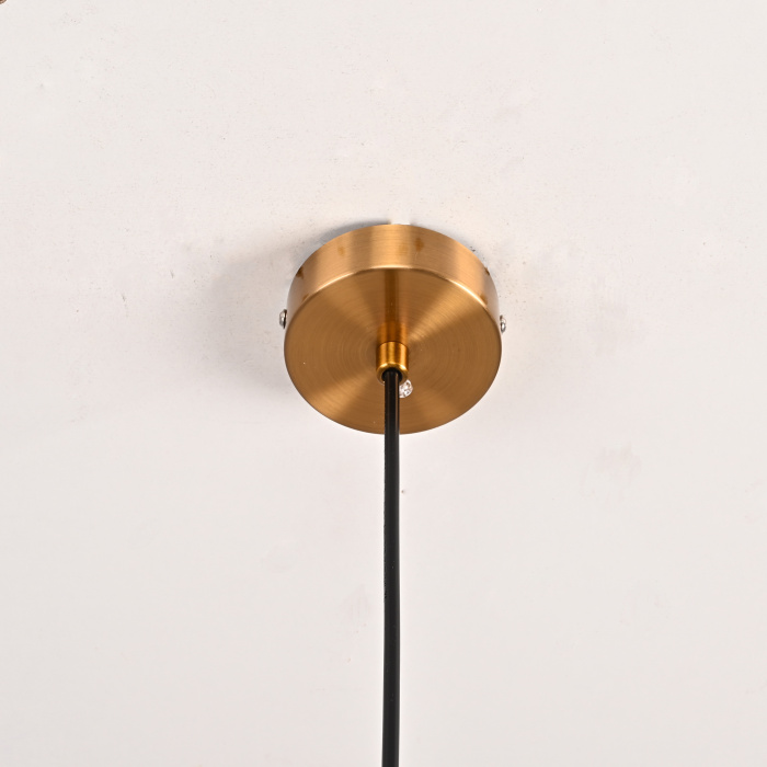 Подвесной светильник Loft Clear Glass Sphere Cloche Дымчатый ImperiumLoft