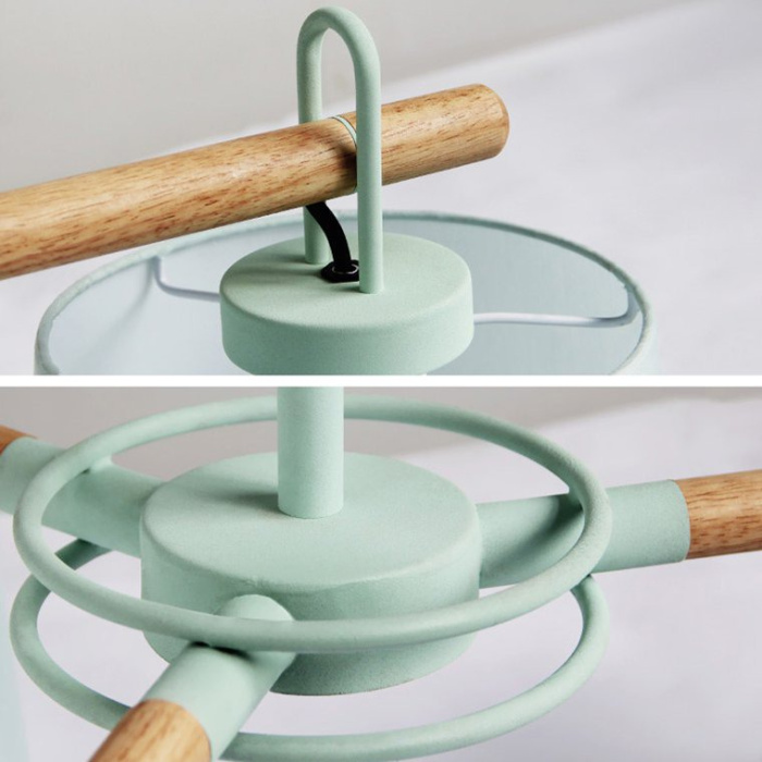 Потолочная люстра на штанге EVEN 8 Olive ImperiumLoft 178372-26