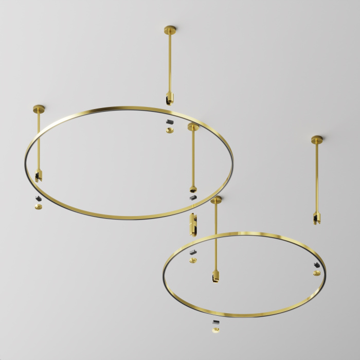 Шинопровод круглый Maytoni Busbar trunkings Flarity TRX154-R-D800-BS