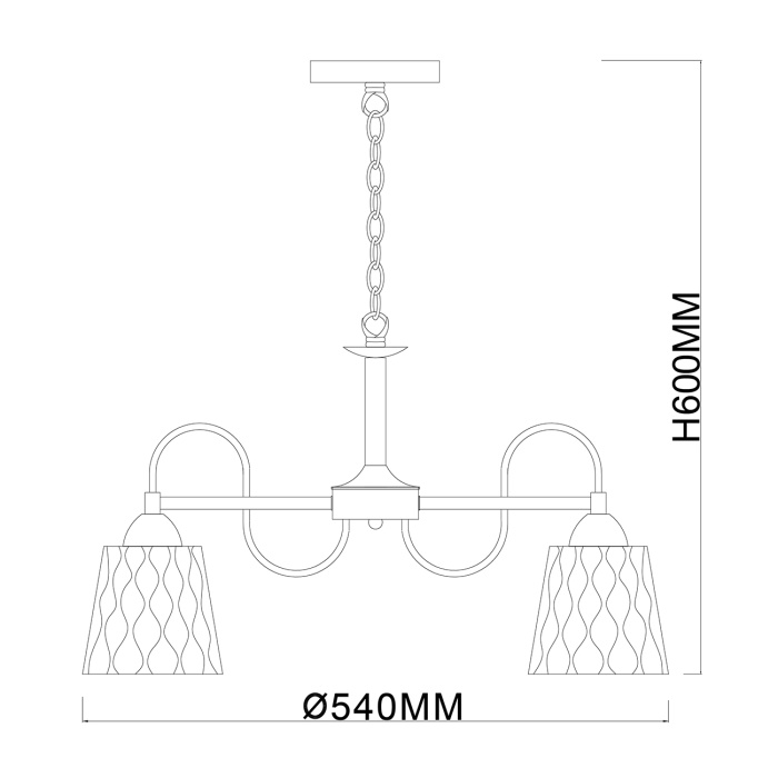 Подвесной светильник DREAM ESCADA 1125/5PL