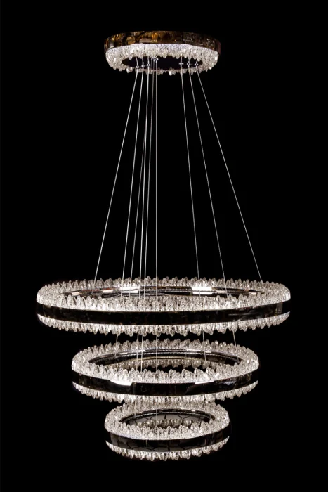 Подвесная люстра Leon Michel LE7720/800-3K Black Chrome