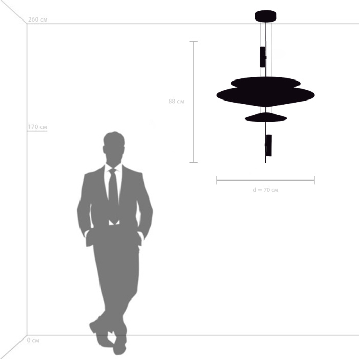 Подвес Viola Lightstar 814532