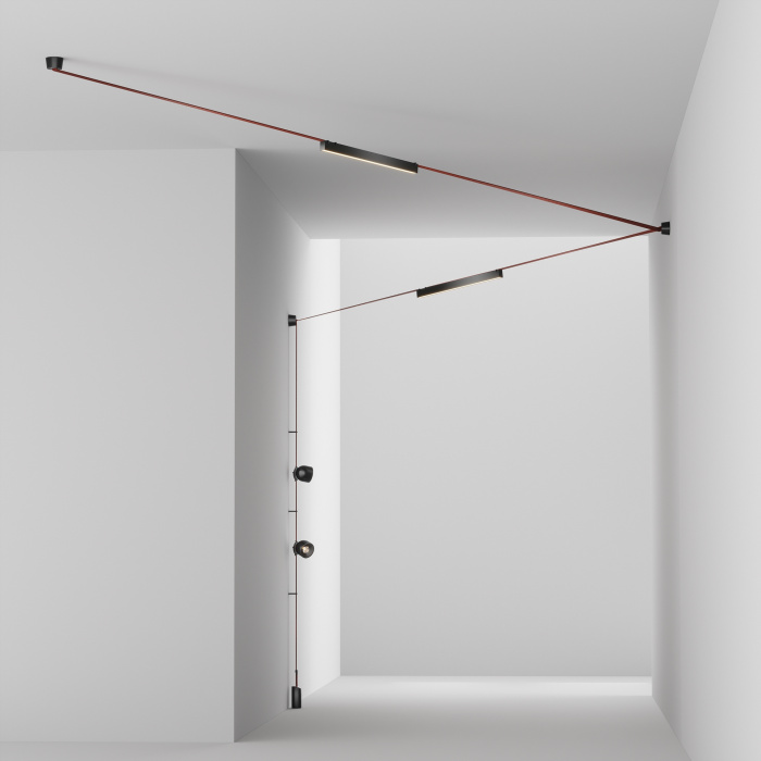 Комплект текстильной подвесной системы Maytoni TFC-Par-CW03-R