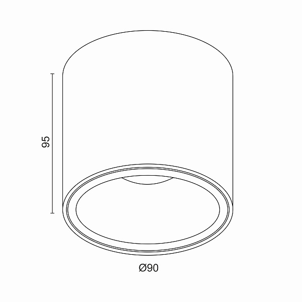 Накладной светильник Ledron AO1706041 WHITE