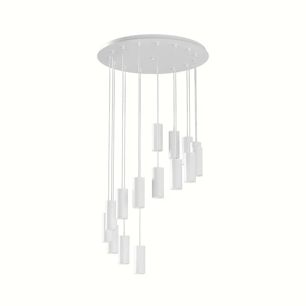 Подвесная люстра Ledron SLC7391/Px15 White TRIAC