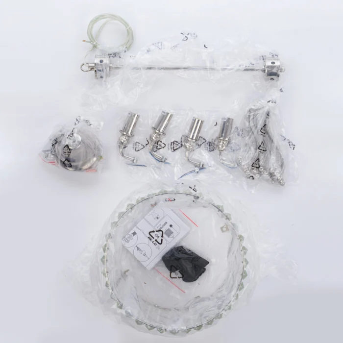 Люстра подвесная Nowodvorski Boston White/Chrome 8152