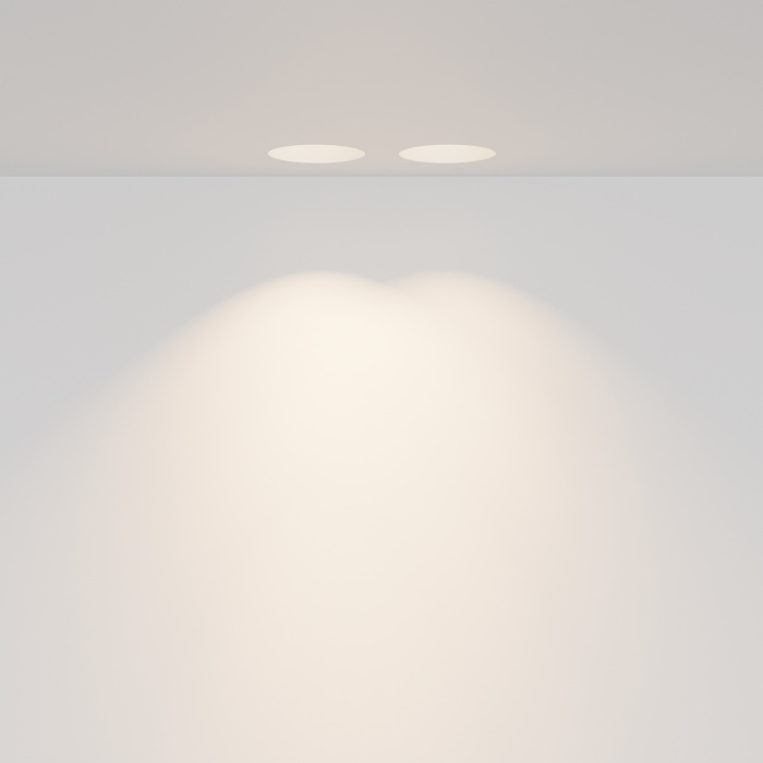 Встраиваемый светильник Maytoni Gyps Modern DL123-GU10-02-W