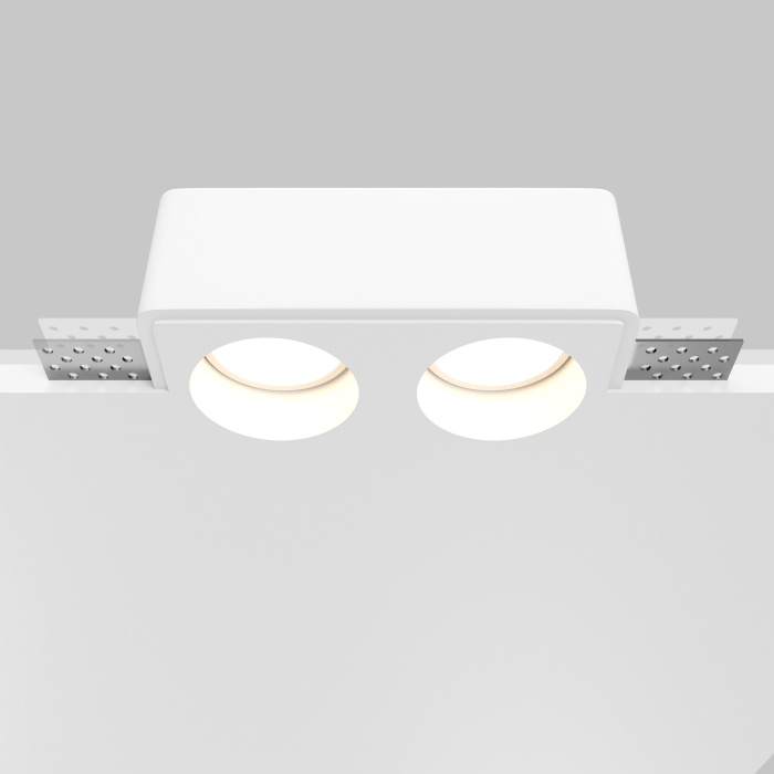 Встраиваемый светильник Maytoni Gyps Modern DL123-GU10-02-W