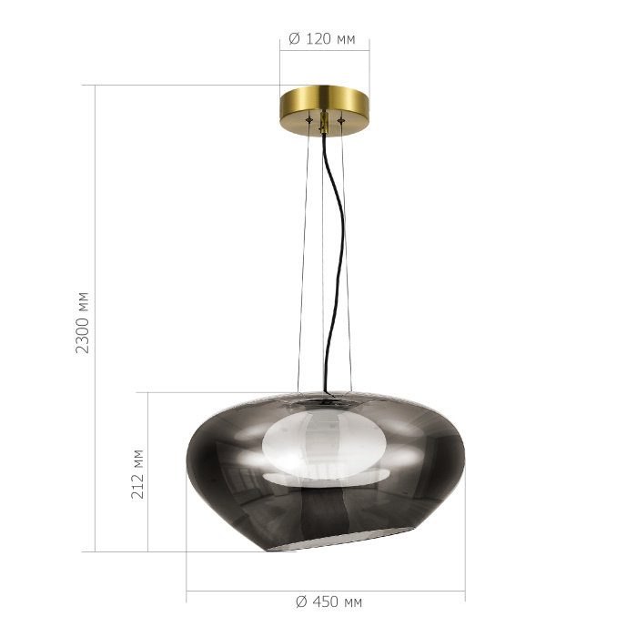 Подвесной светильник ST LUCE FORAY SL6019.313.01