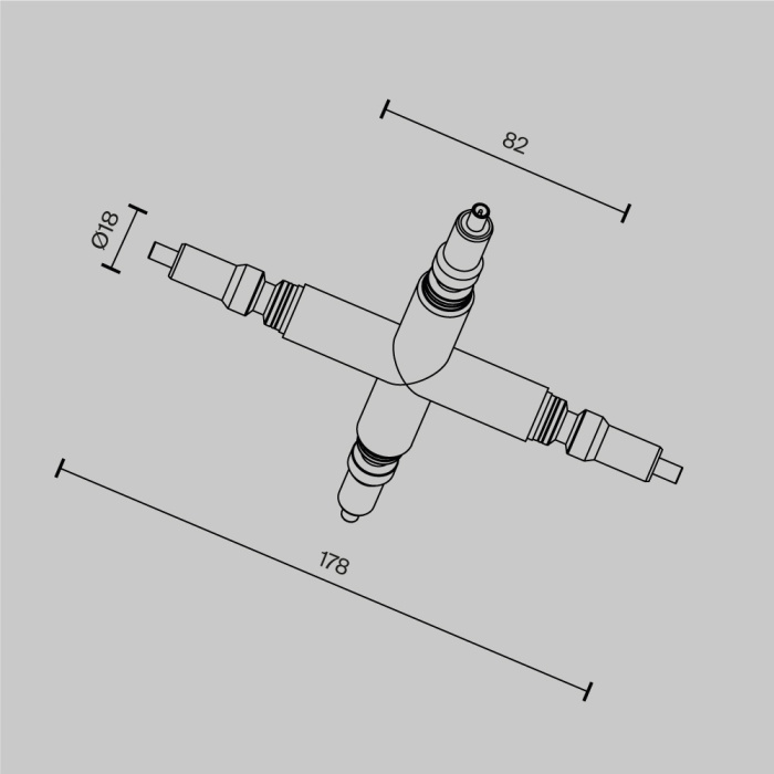Ввод питания Maytoni CA008TX-B