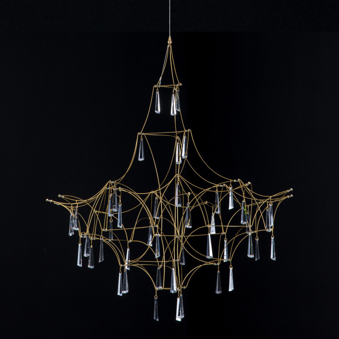 Подвесная люстра Delight Collection Lucciola MD18001068-1E matt gold