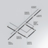 Шинопровод встраиваемый Maytoni Busbar trunkings Unity TRX004-111W