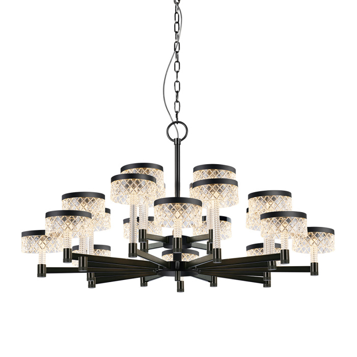Подвесная люстра Delight Collection Diamond cut MD21020075-20A matt black