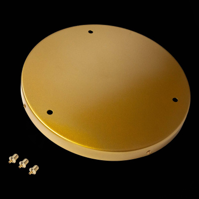 Потолочное крепление на 3 лампы (круглое) ST-Luce Золотистый SL001.203.03