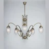 Люстра на штанге Berliner Messinglampen D266-123crB