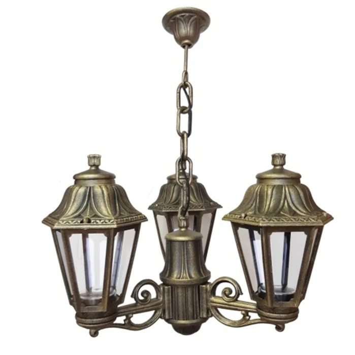 Подвесной уличный светильник FUMAGALLI SICHEM/RUT 3L (люстра) E26.120.S30.BYF1R