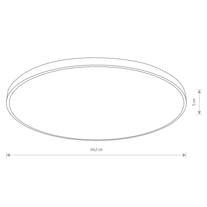 Потолочный cветильник Nowodvorski Agnes Round Led Pro White 10982