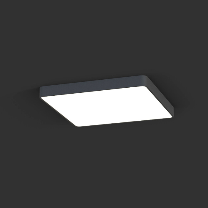 Потолочный cветильник Nowodvorski Soft Ceiling Led 60x60 Graphite 7530
