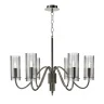 Светильник подвесной ST-Luce никиль/прозрачный E14 6*40W SL2005.103.06