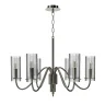 Светильник подвесной ST-Luce никиль/прозрачный E14 6*40W SL2005.103.06