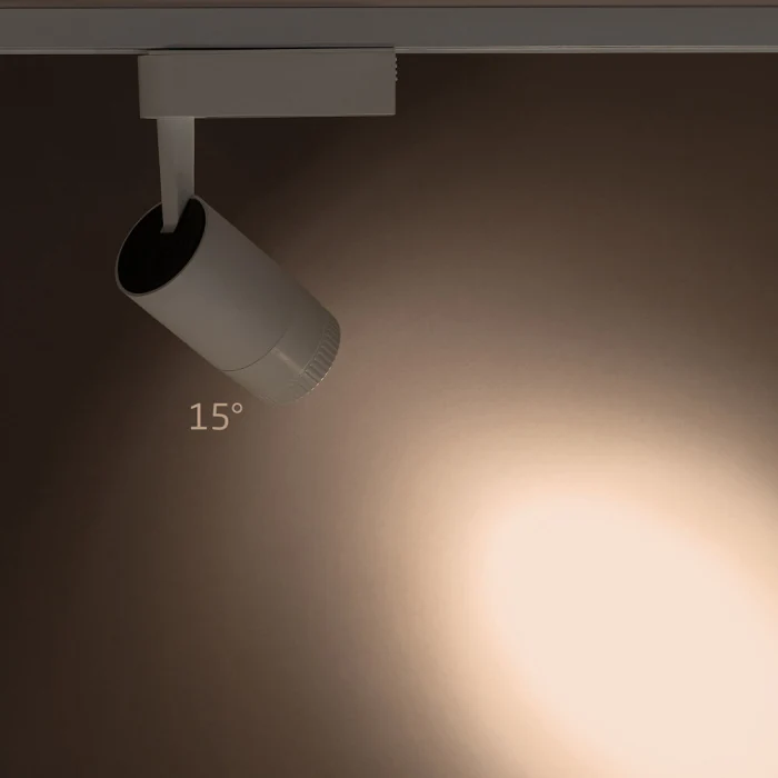 Трековый однофазный светильник Nowodvorski Profile Zoom Led White 7624