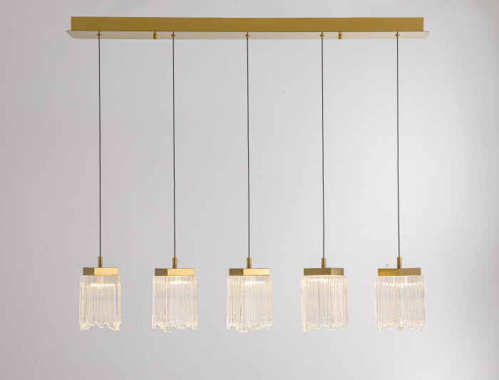 Подвесной светильник Delight Collection MD25020403 MD25020403-5B2 satin gold