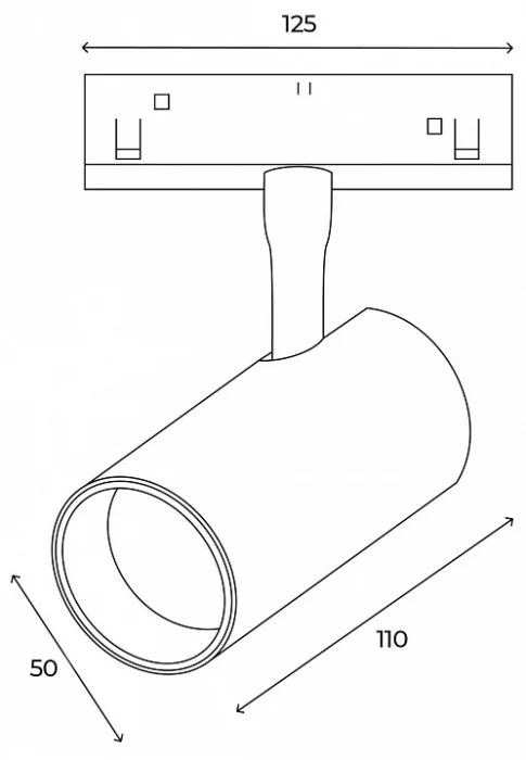 Трековый светильник Hesby Lighting ElDeko HSBL_0238