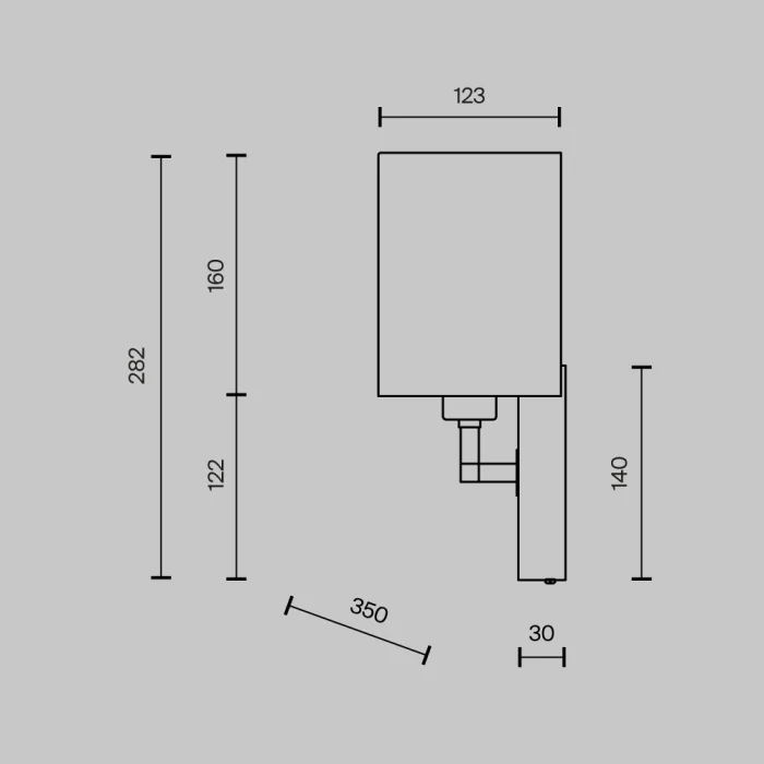 Бра Maytoni Bianco Z030WL-02BS