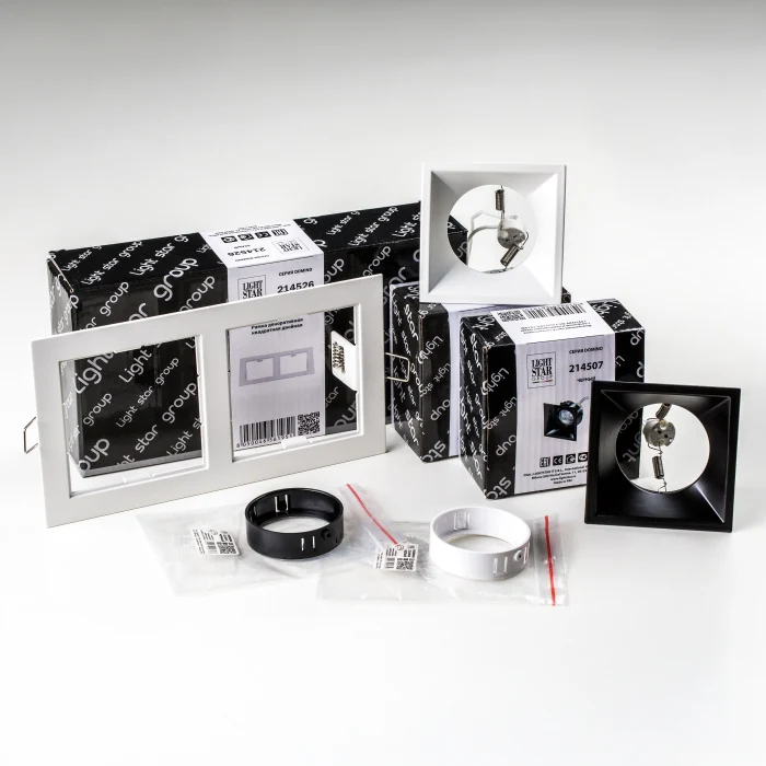 Комплект со светильником Lightstar Domino D5260607WBMOD