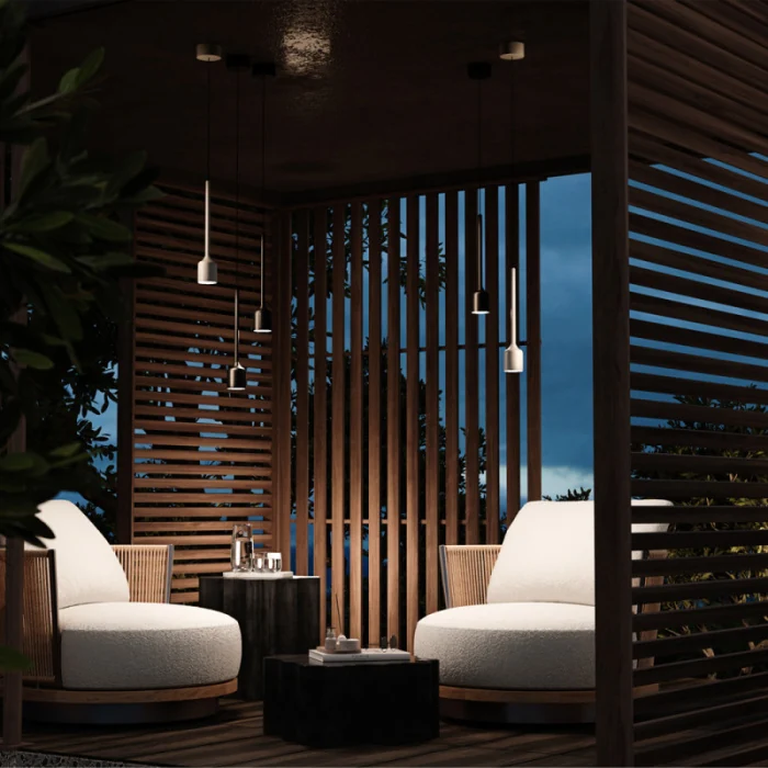 Подвесной уличный светильник Maytoni O491PL-L8B3K