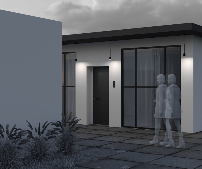 Подвесной уличный светильник Maytoni Apex O491PL-L8B3K