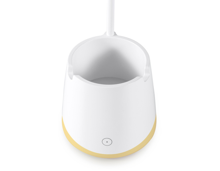 Светодиодная настольная лампа с аккумуляторной батареей, USB-проводом и канцелярским стаканом Ambrella light DE564